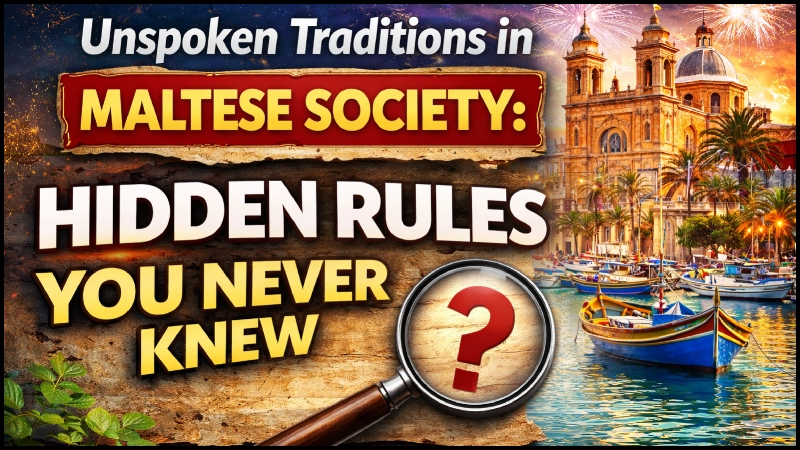 unspoken traditions in Malta society