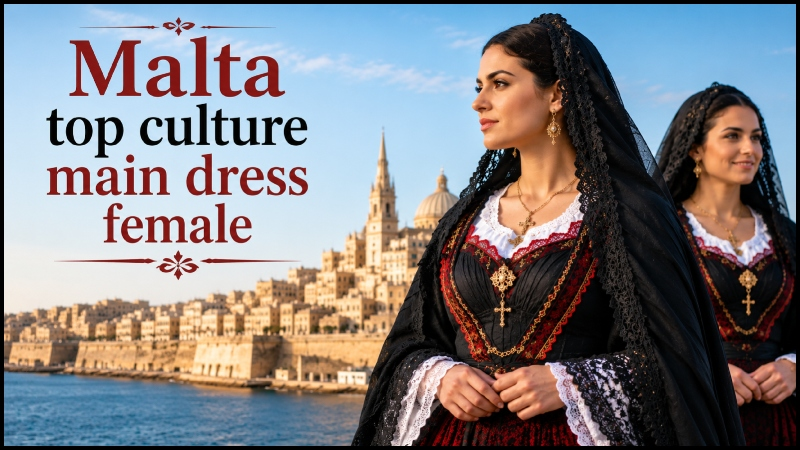 Malta top culture main dress female