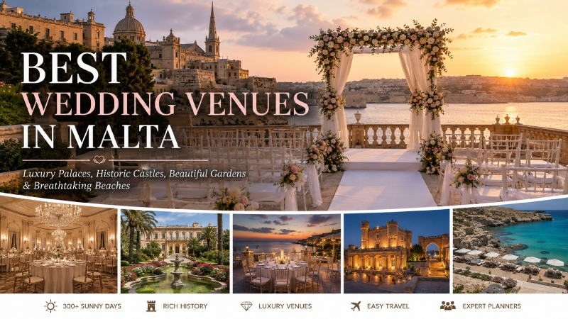 Best Wedding Venues in Malta